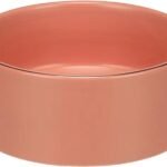 საკვებისა და სასმელის თასი ვარდისფერი 800 მლ / Feeding and drinking bowl Eram Round Pink 800ml