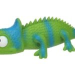 ძაღლის სათამაშო ლიზი ქამელეონი მწვანე 32 სმ / Dog Toy Lizzy Chameleon Green 32cm