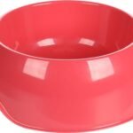 საკვებისა და სასმელის თასი - ვარდისფერი 1300მლ / Feeding and drinking bowl Muk Round Coral red 1300ml