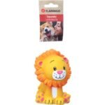 ძაღლის სათამაშო ლეონო ლომი ყვითელი 13.5სმ / Dog Toy Leono Lion Yellow 13.5 cm