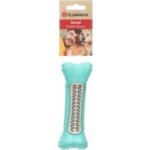 ძაღლის სათამაშო ძვალი - თეთრი/მწვანე / DT Jouet Growi Os Blanc & Vert white/green 16,5x5,6x4,5cm