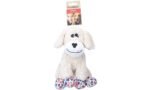 ძაღლის სათამაშო Floreo ძაღლი კრემისფერი 20სმ / DogToy Floreo Dog sitting Beige 20cm