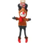 ძაღლის საშობაო სათამაშო ჯეფრა ირმი - ყავისფერი 50სმ/ Christmas Toy Jeffra Reindeer Brown 50cm