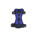 ძაღლის სამკერდე აღკაზმულობა  L 30-48სმ 25მმ / H-harness milou blue L 30-48cm 25mm