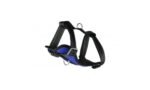 ძაღლის სამკერდე აღკაზმულობა  L 30-48სმ 25მმ / H-harness milou blue L 30-48cm 25mm - Image 2