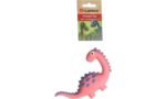 ძაღლის სათამაშო პუგა დინოზავრი ვარდისფერი / Dog Toy Puga Dinosaur Pink