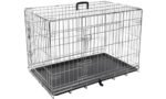 ძაღლის გალია ვერცხლისფერი L 93x57x62სმ / Wire cage Keo Silver L 93x57x62cm - Image 3