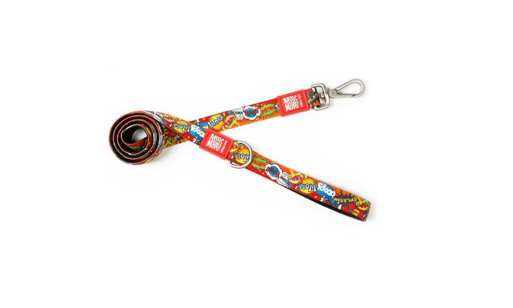 ძაღლის საბელი S 1.5x120სმ / Short Leash - Heroes S 1.5x120cm - ZooLife.ge