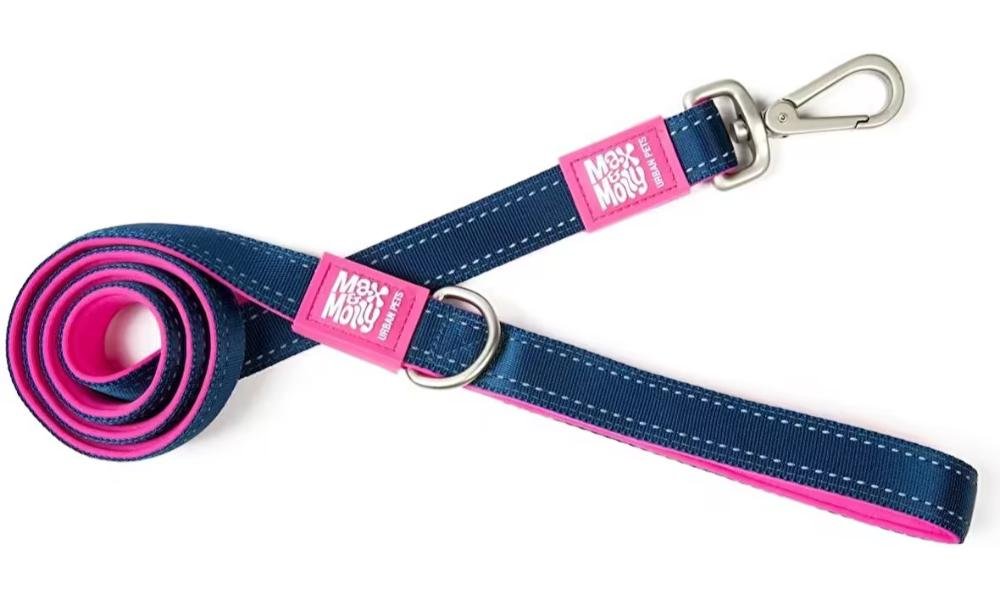 ძაღლის საბელი S 120x2,0 სმ / Short Leash - Matrix Pink S 120x2,0 cm - ZooLife.ge